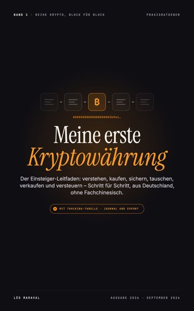 Umschlag von Meine erste Kryptowährung, von Léo Maraval