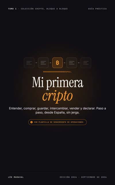 Cubierta de Mi primera cripto, de Léo Maraval