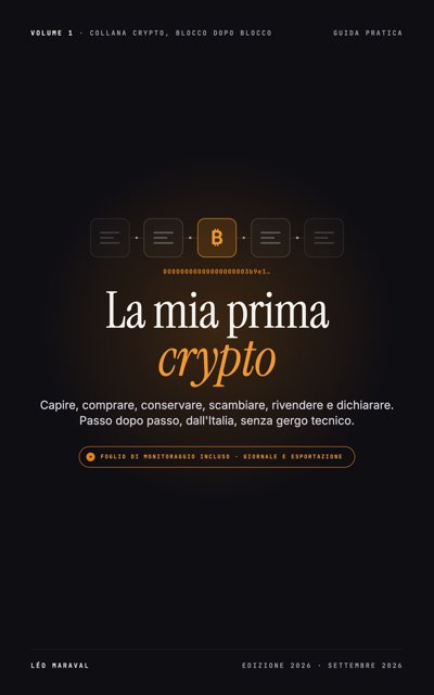 Copertina di La mia prima crypto, di Léo Maraval