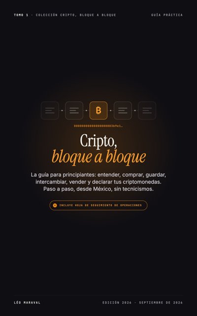 Cubierta de Cripto, bloque a bloque, de Léo Maraval